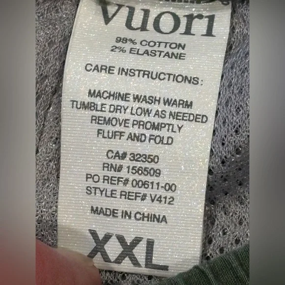 Vuori Men’s Ripstop Climber Pants, XXL, Organic Cotton, Stretch, Like New!! - Picture 6 of 8